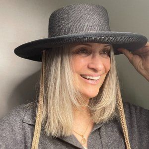 SCALA bolero/boater  straw hat